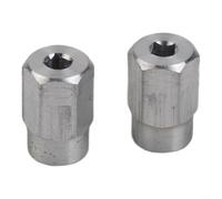 Lot de 2 adaptateurs de rechange pour Dremel pour Flex 225, écrous d'entraînement en aluminium 2610916116 pour outil rotatif de fixation d'arbre flexible