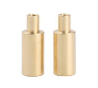 Lot de 2 adaptateurs de recharge de gaz en laiton compatibles avec les briquets S T Dupont LD Ligne D