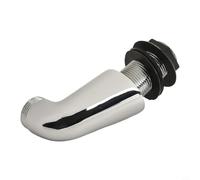 Lot de 2 adaptateurs de remplissage de baignoire en alliage de zinc chromé pour conversion de robinet mural avec entrée G3/4