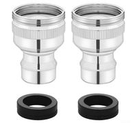 Lot de 2 adaptateurs de robinet de lave-vaisselle PP28006 pour raccord de laveuse sans cartouche