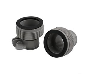 Lot de 2 adaptateurs de tuyau 1 25 à 1 5 type B compatible avec INTEX pour pompes et équipements d'eau de mer