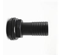 Lot de 2 adaptateurs de tuyau de trop-plein pour réservoir d'eau, filetage de 2,5 cm avec écrou et rondelle assortis pour une intégration fiable du système d'eau extérieur