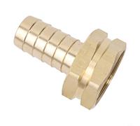 Lot de 2 adaptateurs de tuyau en laiton fiables 3/8 cannelés et 3/4 GHT pour tous vos besoins d'arrosage (5/8")