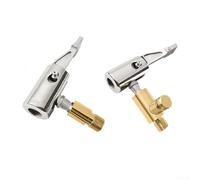 Lot de 2 adaptateurs de valve de pneu en alliage de zinc pour voitures, motos et vélos