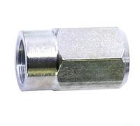 Lot de 2 adaptateurs d'écrous d'entraînement 225 pièces de rechange pour outil rotatif d'arbre, compatible avec capuchon de pilote 2610916116, métal argenté, 16 mm x 9,5 mm