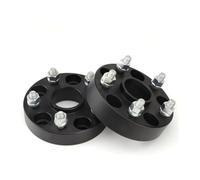 Lot De 2 Adaptateurs D'entretoises De Roue PCD 5x114.3 56.1mm 15 20 25 30 35mm Pour Subaru Pour Levorg Pour Legacy Pour Forester Adaptateur D'entretoise Roue(2PCS 15MM Black)