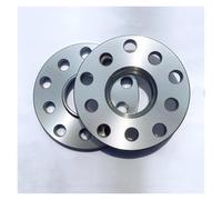 Lot De 2 Adaptateurs D'entretoises Roue 12 Mm PCD 5 X 100/5 X 112 Alésage Central 57,1 Mm Compatibles Avec Les Voitures La Série Universelle Élargisseurs Voie(Sliver)