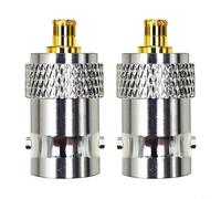 Lot de 2 adaptateurs d'oscilloscope P6100 pour DSO-TC2 TC3, 100 MHz 600 V haute tension, accessoires argentés d'identification des canaux, 2 pièces