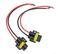 Lot de 2 adaptateurs femelles H11/H8 pour faisceau de câblage, prises de faisceau de câblage pour phares antibrouillard 880 890, avec fils de 15 cm