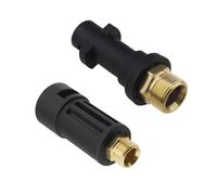 Lot De 2 Adaptateurs for Pistolet De Nettoyeur Haute Pression avec Raccord Rapide Mâle M22, Compatibles avec Les Nettoyeurs Haute Pression Karcher K2, K3, K4, K5, K6 Et K7.