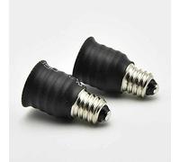 Lot de 2 adaptateurs pour ampoule E14 à douille E10