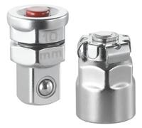 Lot de 2 adaptateurs pour clés 10 mm vers carré 1/4" Facom 467.ADAPT10MM
