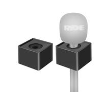 Lot de 2 adaptateurs pour microphone sans fil avec adaptateur en mousse
