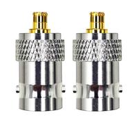 Lot de 2 adaptateurs pour oscilloscope Dso-for TC2 pour Oscilloscopes Plus Dso-TC3 Sonde numérique P6100 compatible 100 MHz 600 V Tension maximale Argenté
