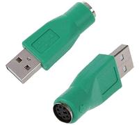 Lot de 2 adaptateurs PS/2 vers USB de rechange pour ancien clavier Vert Durabilité