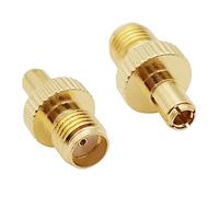 Lot de 2 adaptateurs SMA femelle vers TS9 mâle pour antenne 4G LTE modem haut débit mobile hotspot