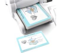 Lot de 2 adaptateurs standard 22,9 x 15,2 cm pour machine Sizzix Big Shot, adaptateurs fins, tampons de découpe pour sandwich Thinlits