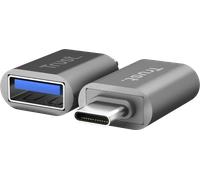 Lot de 2 Adaptateurs Trust Calyx USB-C/A (Noir)