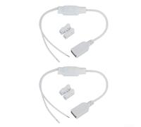 Lot de 2 adaptateurs USB 220 V vers transformateur 5 V pour surveiller les systèmes de sécurité de caméra de vidéosurveillance et l'électronique