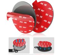 Lot De 2 Adhésifs Puissants 70 Mm: Kit De Remplacement Pour Disque De Montage De Tableau De Bord, Double Face Pour Support À Ventouse Et Pare-Brise De Voiture