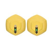 Lot de 2 aérateurs flottants et rechargeables, pompe à oxygène portable étanche IPX7, aérateur flottant ultra silencieux pour appâts vivants, aérateurs de seau à vairon à chargement magnétique