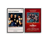 Lot de 2 affiches de film classique Out-siders The Poster pour chambre à coucher - 30 x 45 cm