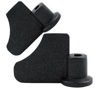 Lot de 2 agitateurs de pâte à pain - Accessoires de fabrication de pain - Pagaie en acier au carbone - Texture - Pour machine à pain