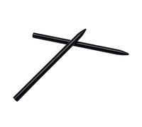 Lot de 2 aiguilles à lacer en aluminium pour paracorde 550 - 88,5 mm - Noir