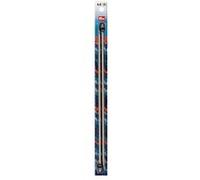 Lot de 2 Aiguilles à tricoter Prym à boule aluminium gris 30 cm