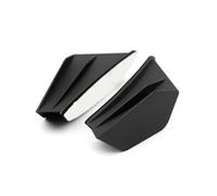 Lot De 2 Ailerons Aérodynamiques Universels pour Moto Aileron Dynamique avec Adhésif Aileron Moto Aérodynamique(Le Noir)