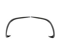 Lot de 2 ailerons d'air de pare-chocs avant, becquet de lèvre en ABS noir piano, séparateur de lèvre de pare-chocs avant antirouille à surface lisse pour Mercedes Classe C W206