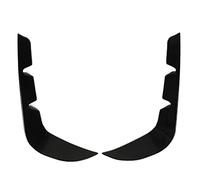 Lot de 2 ailerons de calandre de phares antibrouillard Avant, Noir Brillant, légers, de Remplacement pour Mercedes Classe GLB X247 AMG Line