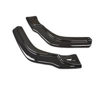 Lot de 2 ailerons de Pare-Chocs arrière pour Voiture, bavettes latérales en Plastique ABS, Garniture extérieure de Tuning Compatible avec VW Tiguan R-Line (Noir Brillant)