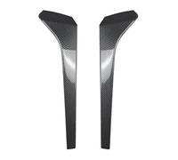 Lot de 2 ailerons latéraux de fenêtre arrière pour VW Tiguan pour MK2 2017 - 2 pièces pour aileron arrière de voiture (aspect fibre de carbone)