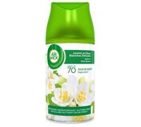 LOT DE 2 - AIR WICK Recharge pour Diffuseur FreshMatic Max Jasmin et Fleurs blanches délicates - 250 ml