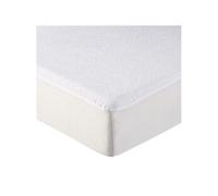 Protège matelas et alèse Vivezen Lot de 2 alèses, protèges matelas imperméables et respirants - Coton et TPU - 140 x 200 cm - Blanc -