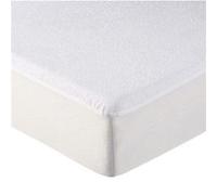 Protège matelas et alèse Vivezen Lot de 2 alèses, protèges matelas imperméables et respirants - Coton et TPU - 140 x 200 cm - Blanc -