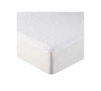 Drap housse bébé Monsieur Bébé Lot de 2 alèses, protèges matelas imperméables et respirants - Coton et TPU - 60 x 120 cm - Blanc -