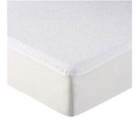 Drap housse bébé Monsieur Bébé Lot de 2 alèses, protèges matelas imperméables et respirants - Coton et TPU - 60 x 120 cm - Blanc -