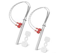 Lot de 2 allumeurs de cheminée Pel-pro SRV7000-660 en acier inoxydable pour poêle à granulés