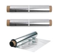 Lot de 2 - Aluminium Folie 14 Microns - 30 cm x 100 m - Ultra Résistant - 1350 g | Idéal pour Usage Professionnel & Domestique (2)