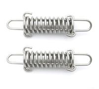 Lot de 2 amortisseurs à ressort d'amarrage en acier inoxydable 316 pour yacht, bateau, amarrage et attache