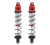 Lot de 2 amortisseurs arrière avant pour voiture 1/5 RC 190 mm pour voiture 1/5 RC (rouge)