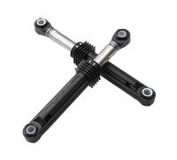 Lot de 2 amortisseurs chocs 100N for lave-linge à chargement frontal, coque noire, accessoires for appareils électroménagers