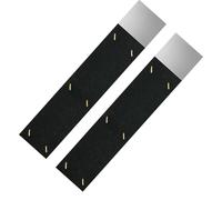 Lot de 2 amortisseurs de bruit de gouttière - Insert de réduction du bruit extérieur pour tuyau de drainage, solution de débit silencieux pour cour, jardin, parc, arrière-cour