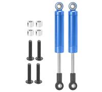 Lot de 2 amortisseurs RC 80 mm en aluminium - Pour voiture SLASH 2WD RC - Bleu