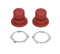 Lot de 2 Ampoules D'amorçage avec Anneaux, Pièces de Rechange Faciles à Remplacer pour Tondeuse à Gazon Tecumseh 36045A 36045