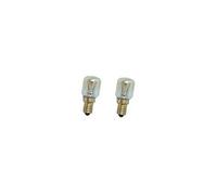 2 x Philips 25 W SES E14 Petit culot à vis Pygmy lamps > 300 degrés C micro-ondes/four ampoules nominale Lot
