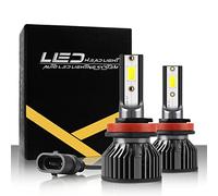 Lot De 2 Ampoules De Phare LED, 12 000 Lumens Lumineux, Kit De Conversion De Phare LED Blanc Froid, Étanche IP68, Installation Rapide.,H7