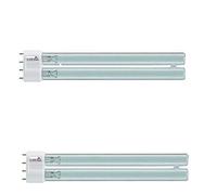 Lot de 2 ampoules de rechange UVC PL pour appareils UVC Oase, Osaga, Aquaforte, etc. (55 W)